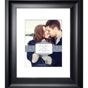 MCS 11 14 Matted to 8 10 Peyton Black Wall Frame