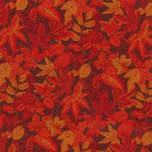Fabric Traditions Harvest Bright Leaves Harvest Cotton Fabric