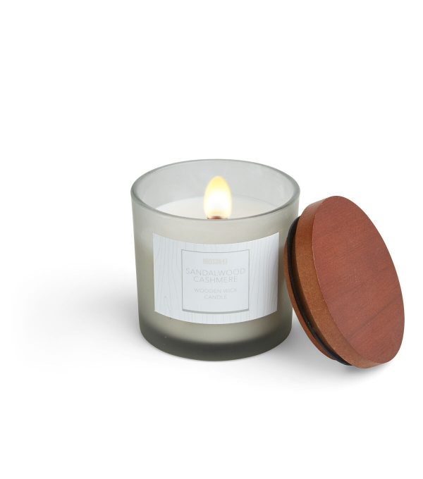 Haven St. Candle Co. 5 oz Sandalwood Cashmere Scented Jar Candle - Image 2