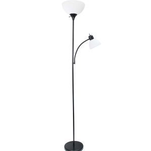 All The Rages 71.5 Metal 2 Light Mother Daughter Floor Lamp