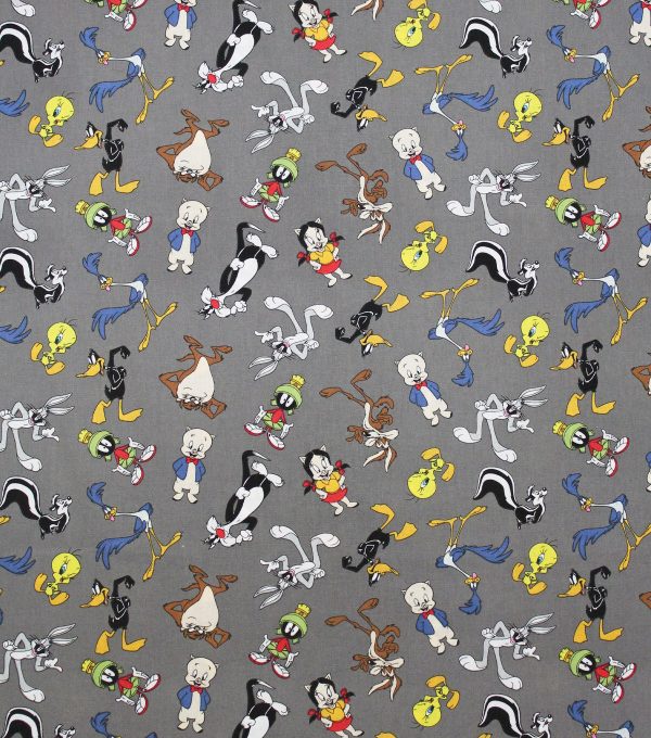 Looney Tunes Cotton Fabric Tossed Characters - Image 5
