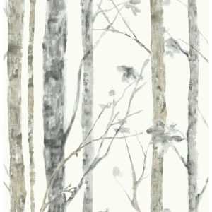 RoomMates Wallpaper Birch Trees