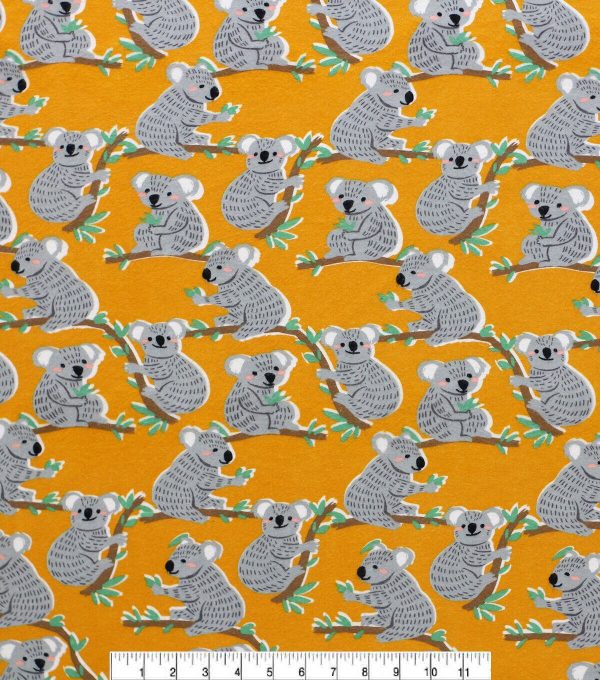 Kind Koala Super Snuggle Flannel Fabric - Image 2