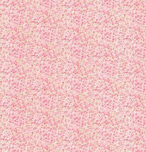 Fabric Traditions Pink Teeny Floral Cotton Fabric by Keepsake Calico