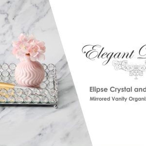 All The Rages Crystal Decorative Organizer Tray