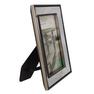 Northlight 5 x 7 Black   Silver Glass Mirror Picture Frame