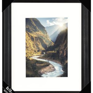 8 x 10 Matted to 5 x 7 Rounded Corner Wall Frame
