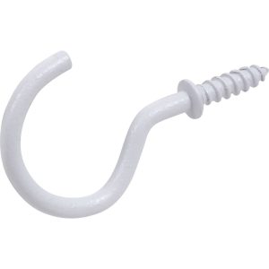 Ook 7/8 White Cup Hooks 40pk