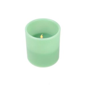 Northlight 6 LED Green 3 Wick Pillar Candle