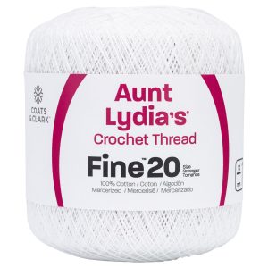 Aunt Lydia s White Fine Crochet Thread