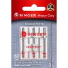 SINGER Universal Heavy Duty Sewing Machine Needles Size 110/18 3ct