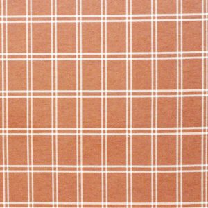 Super Snuggle Rust Plaid Flannel Fabric