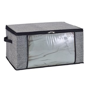 Simplify 24 x 18 Black Blanket Bag With Handle