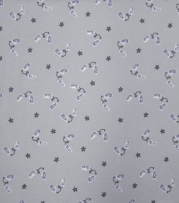 Super Snuggle Mittens Flannel Fabric - Image 2