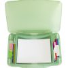 Everything Mary 21 x 18 Green Plastic Lap Desk