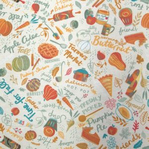 Fall Fun Super Snuggle Flannel Fabric