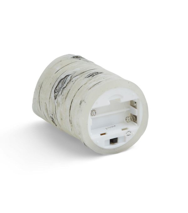 3 x 5 Birch Flickering Flame LED Wax Candle by Hudson 43 - Image 3