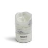 3 x 5 Birch Flickering Flame LED Wax Candle by Hudson 43