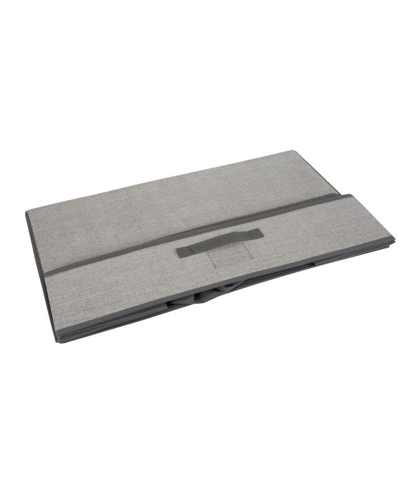 Simplify 28 x 16 Heather Gray Under the Bed Storage Box - Image 4
