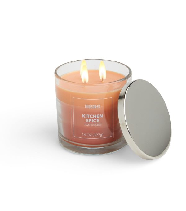 14oz Kitchen Spice Scented Jar Candle by Hudson 43 - Image 2